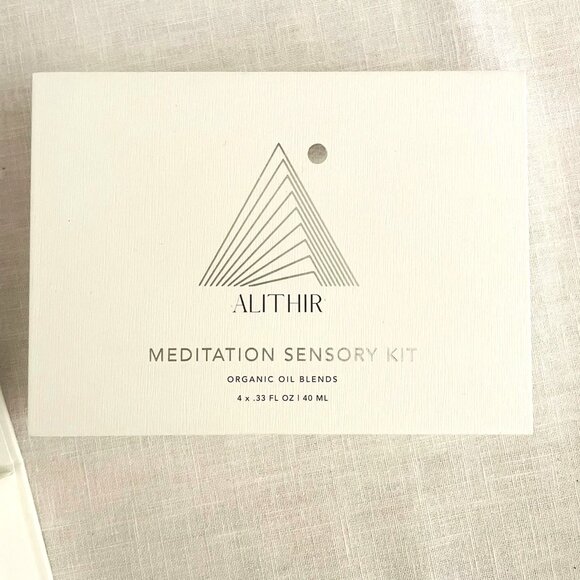 Alithir Meditation Sensory Kit Organic Oil Blends 4 pack - Picture 3 of 7